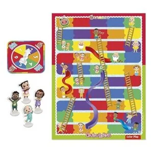 Hasbro Gaming Chutes and Ladders Juego de mesa CoComelon_2