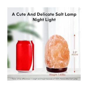 Pursalt Lámpara de sal USB del Himalaya con control_3