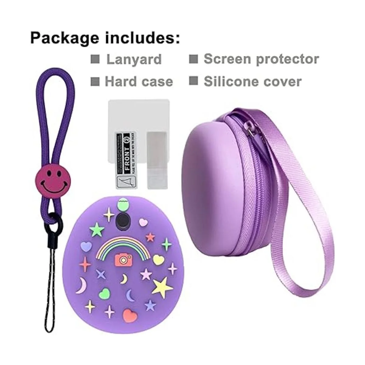 JCHPINE Funda de transporte rígida y funda de silicona_2