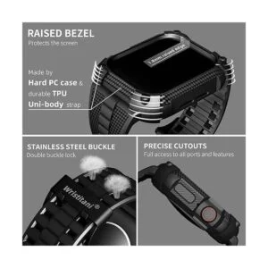 Wristitani Compatible con Apple Watch Band de 1.73_5