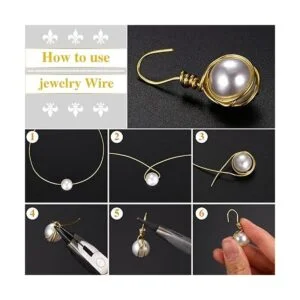 2 rollos de alambre y alicates de calibre 20 resistentes_7