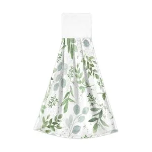 Giwawa 2 toallas de mano de hojas verdes suaves de_2