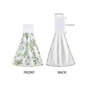 Giwawa 2 toallas de mano de hojas verdes suaves de_4