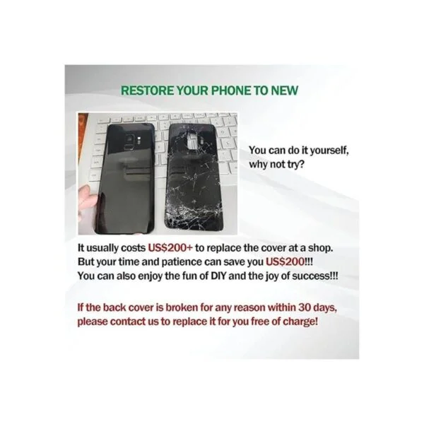 Reemplazo de vidrio para Galaxy S20 Ultra con lente de_3
