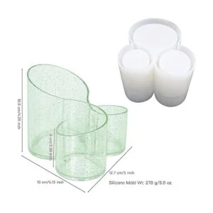 Molde de caja de almacenamiento de resina de silicona_2