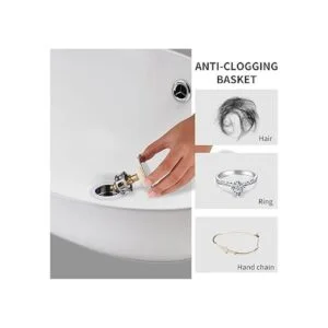 SuperMore Tapón de drenaje desplegable para fregadero de_2