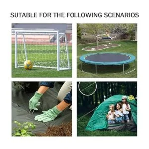 LOYUDEQIU Estacas de trampolín de viento alto anclajes de_3