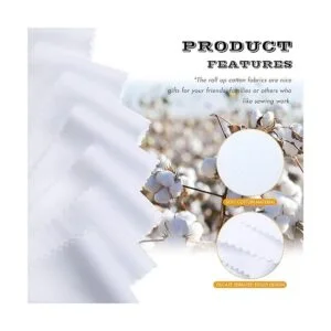 BOAO 40 rollos de tiras de tela colección de tiras de_2