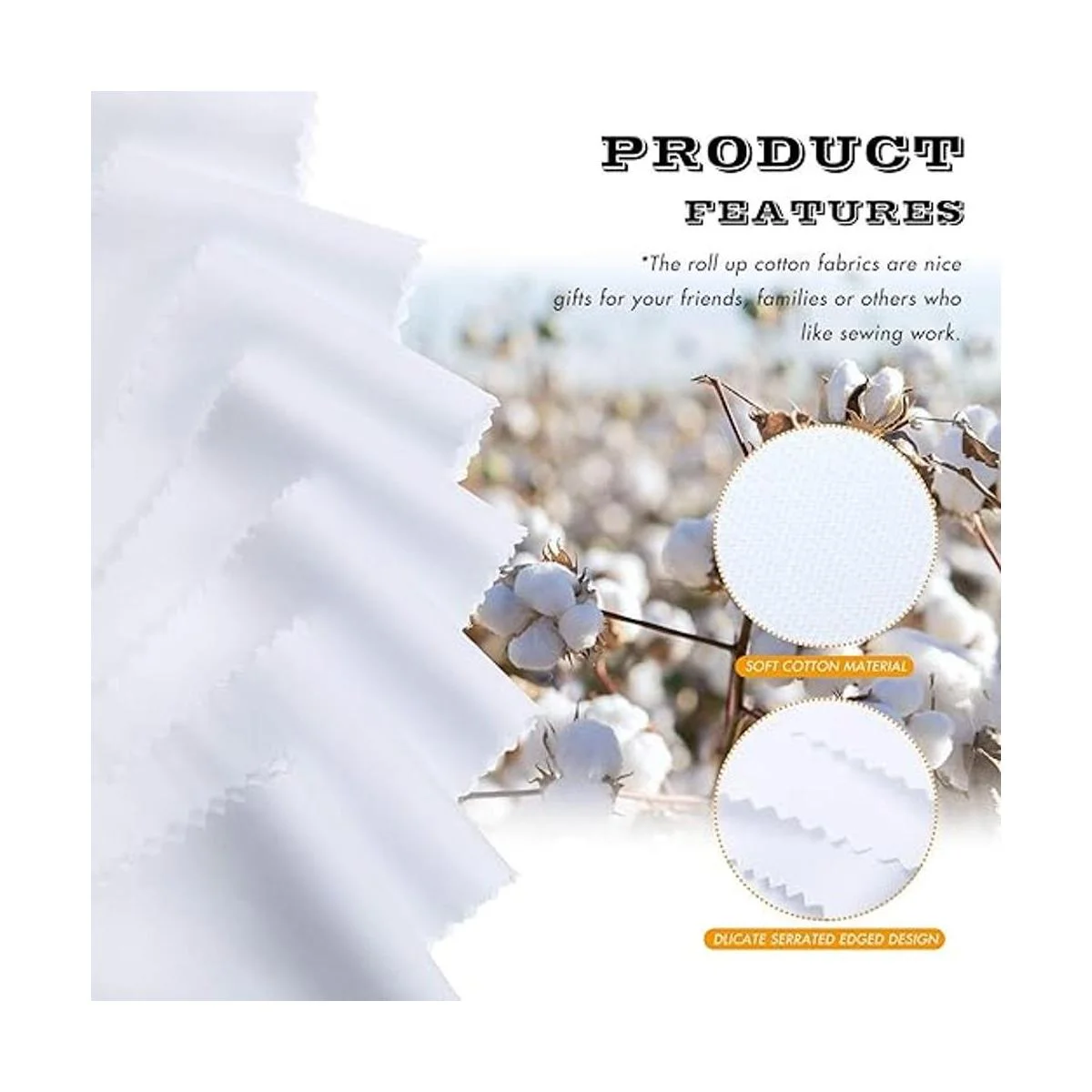 BOAO 40 rollos de tiras de tela colección de tiras de_2