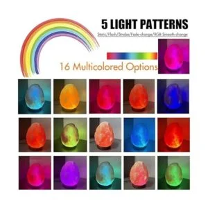 Lámpara de sal del Himalaya luz nocturna 16 colores_2