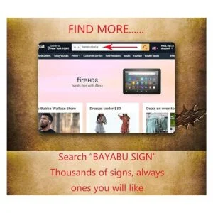 BAYABU letreros de metal para baño casa de oso_6