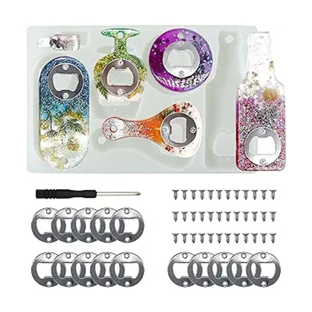 Moldes de resina para abridor de botellas moldes de_1