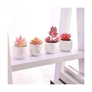 Tiita Suculentas artificiales de imitación en macetas_7