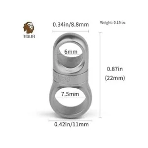 TISUR Llaveros giratorios para llaveros llaveros_2