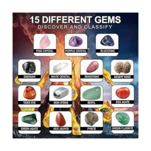 Kit de excavación de Mega piedras preciosas Desenterrar_2