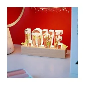 Voaesdk Moldes de resina de luz de letras grandes molde_4