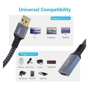 Cable de extensión USB 3.0 de 20 pies cable de extensión_3