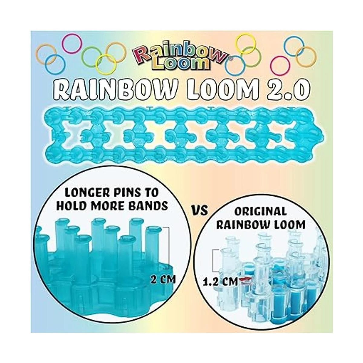 Rainbow Loom LoomiPals Juego combinado con 60 bonitos_6