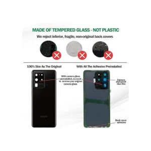 Reemplazo de vidrio para Galaxy S20 Ultra con lente de_4