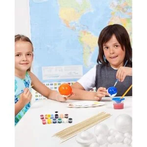 Pllieay El kit de bolas de espuma para modelo del sistema_5