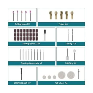 Herramienta rotativa inalámbrica NEU MASTER mini kit de_2