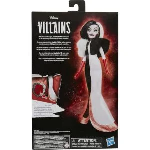 Disney Villains Cruella De Vil Muñeca de moda accesorios_3