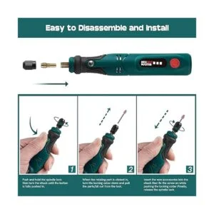 Herramienta rotativa inalámbrica NEU MASTER mini kit de_4