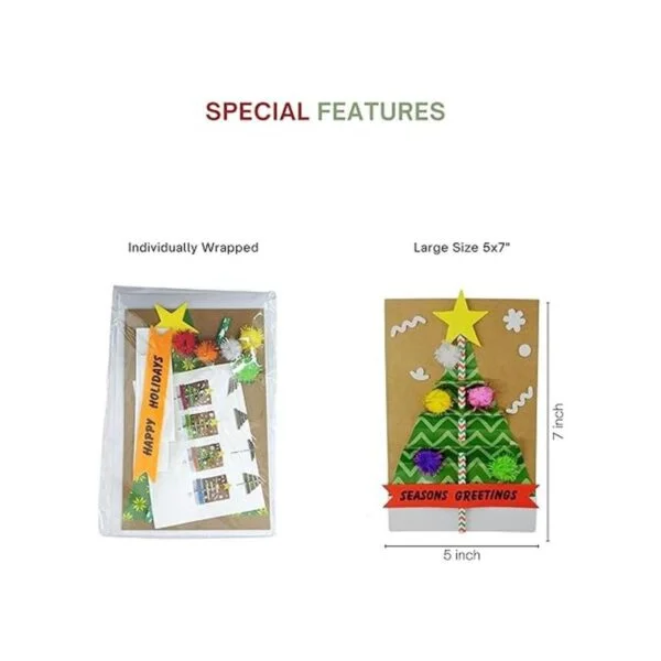 4Es Novelty Kit de manualidades para hacer tarjetas de_7