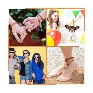 18 piezas de cristal vacío para collar con cuerdas de_5