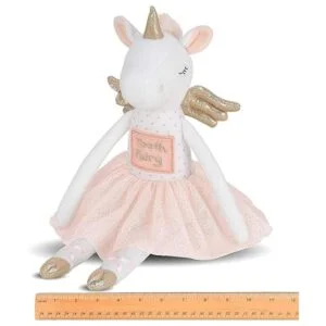 Bearington Twinkles Muñeca de hada de unicornio de felpa_6