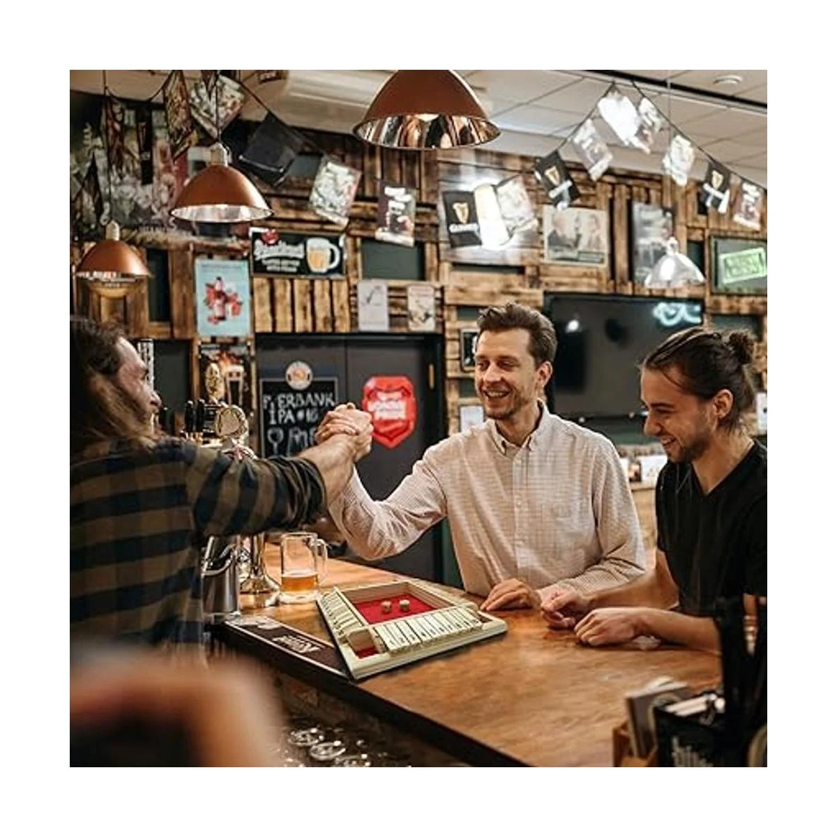 DCBEAUTIFUL Juego de dados para cerrar la caja juego de_7