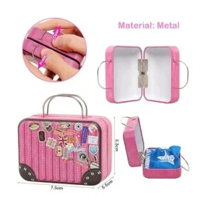 BARWA 32 piezas de equipaje de muñeca ropa de viaje y_6