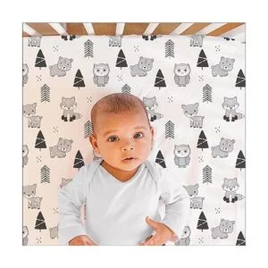 The Peanutshell Woodland Animal Juego de sábanas bajeras_2