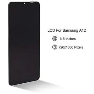 Para Samsung Galaxy A12 de repuesto de pantalla con marco_7