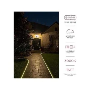 UltraPro Tira de luces LED de escape color blanco cálido_2