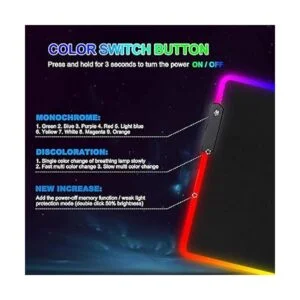 Alfombrilla de ratón RGB alfombrilla de ratón para juegos_7