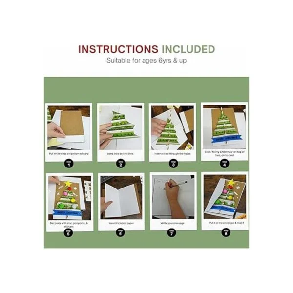 4Es Novelty Kit de manualidades para hacer tarjetas de_5