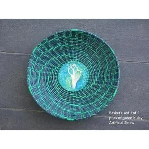 Multi colores Kulay hilo de poliéster verde encerado para_3