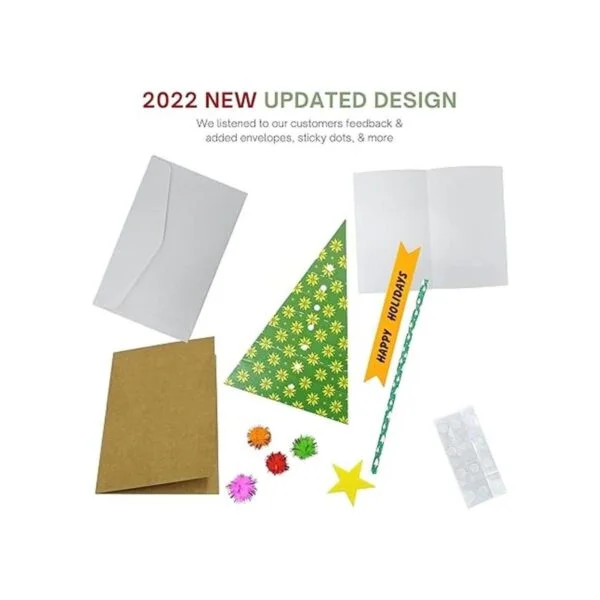 4Es Novelty Kit de manualidades para hacer tarjetas de_4