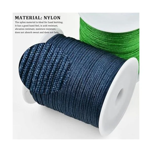 BUYGOO Cuerda de cuentas de nailon de 600 yardas de 0.039_3