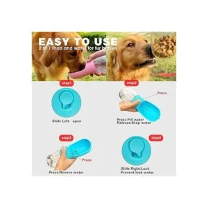 AVELORA Botella de agua para perros botella de agua_6