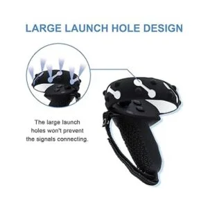 Mcbazel 1 Pair Controller Grip Cover for Oculus Quest 2_4