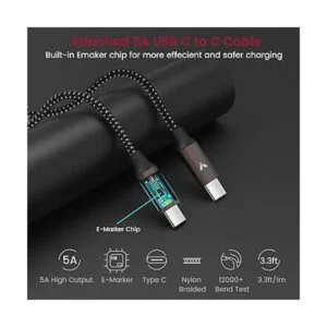 VELOGK Cargador de coche tipo C súper rápido turbo de 73_6