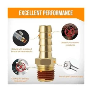 SUNGATOR Paquete de 12 accesorios de manguera de aire_5