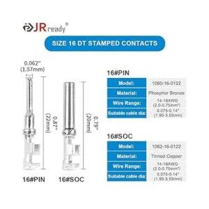 JRready ST6255 Deutsch Kit de terminales de conector DT_2