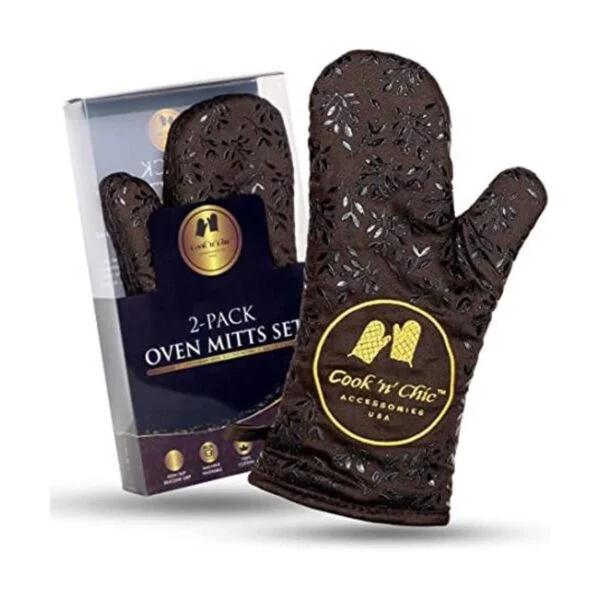 CooknChic Guantes de horno de alta calidad resistentes_1
