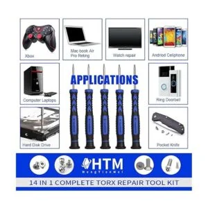 HengTianMei Juego de destornilladores Torx 14 en 1 con_6