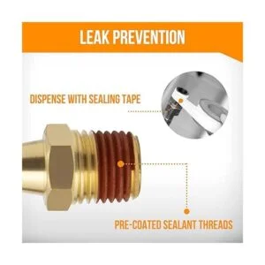 SUNGATOR Paquete de 12 accesorios de manguera de aire_3