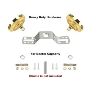 Sangle Soppfy Juego de 2 toldos de acero vintage con_3