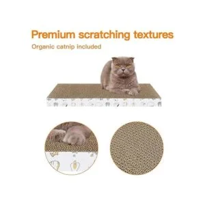 PatiencET Cat Scratcher Cat Scratch Pad Reversible_3